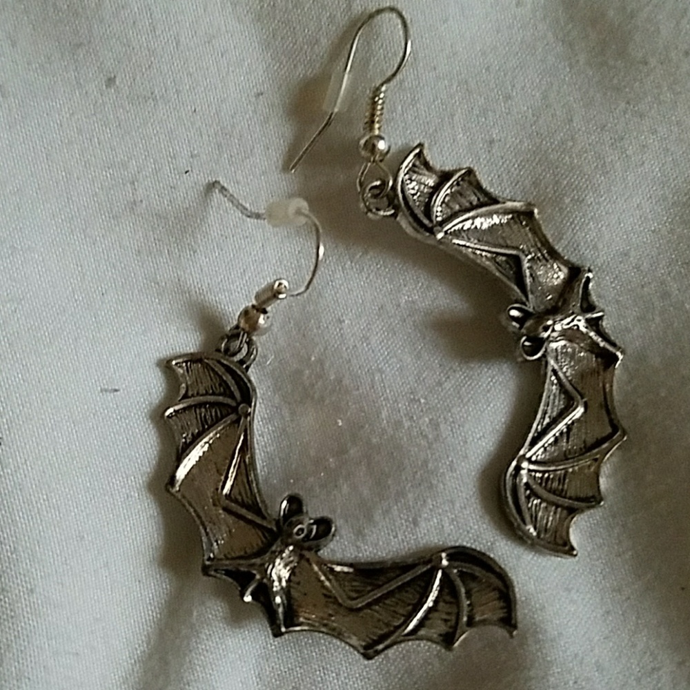 Bat earrings